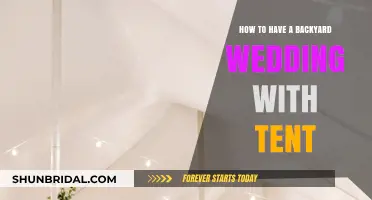 Create a Magical Backyard Wedding with Tents: Tips & Ideas