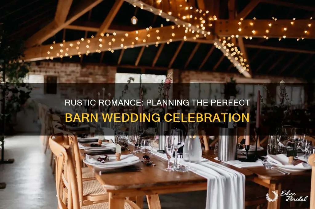 how to have a barn wedding