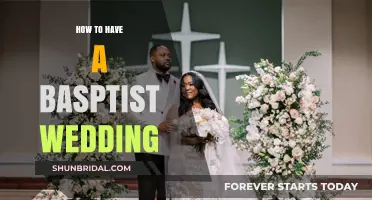Planning a Traditional Baptist Wedding: A Step-by-Step Guide