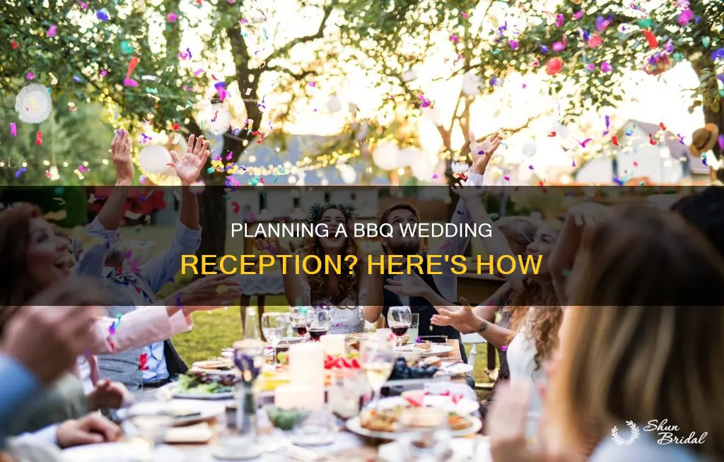 how to have a bbq wedding reception