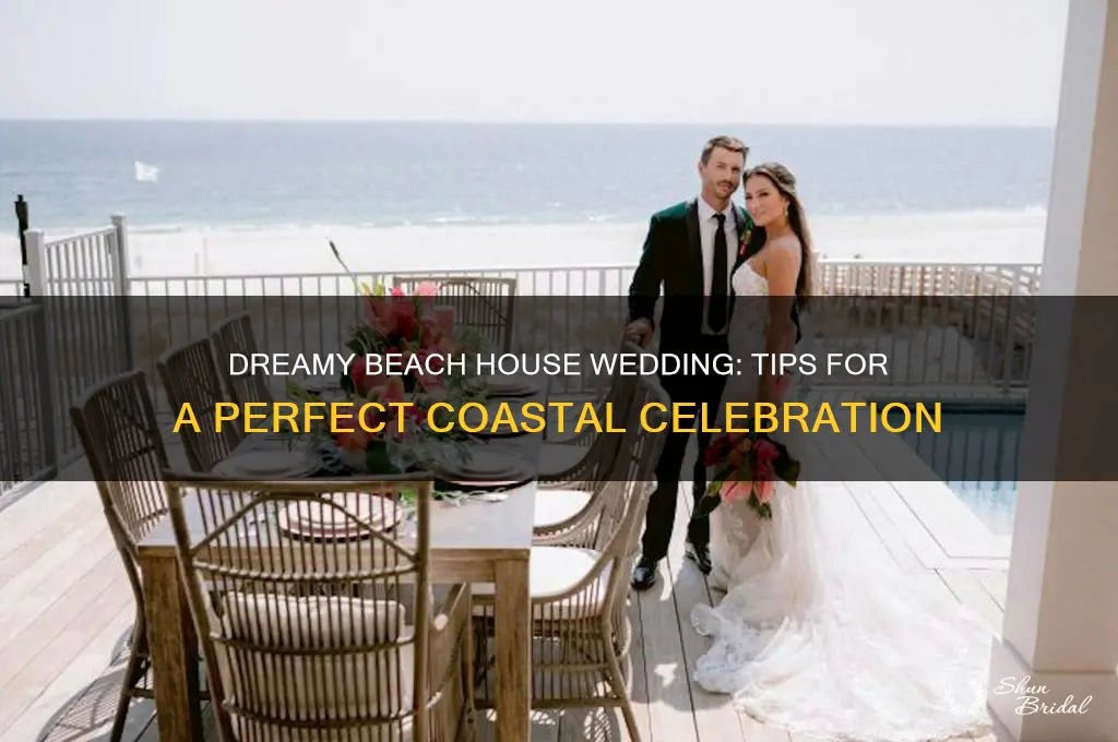 how to have a beach house wedding