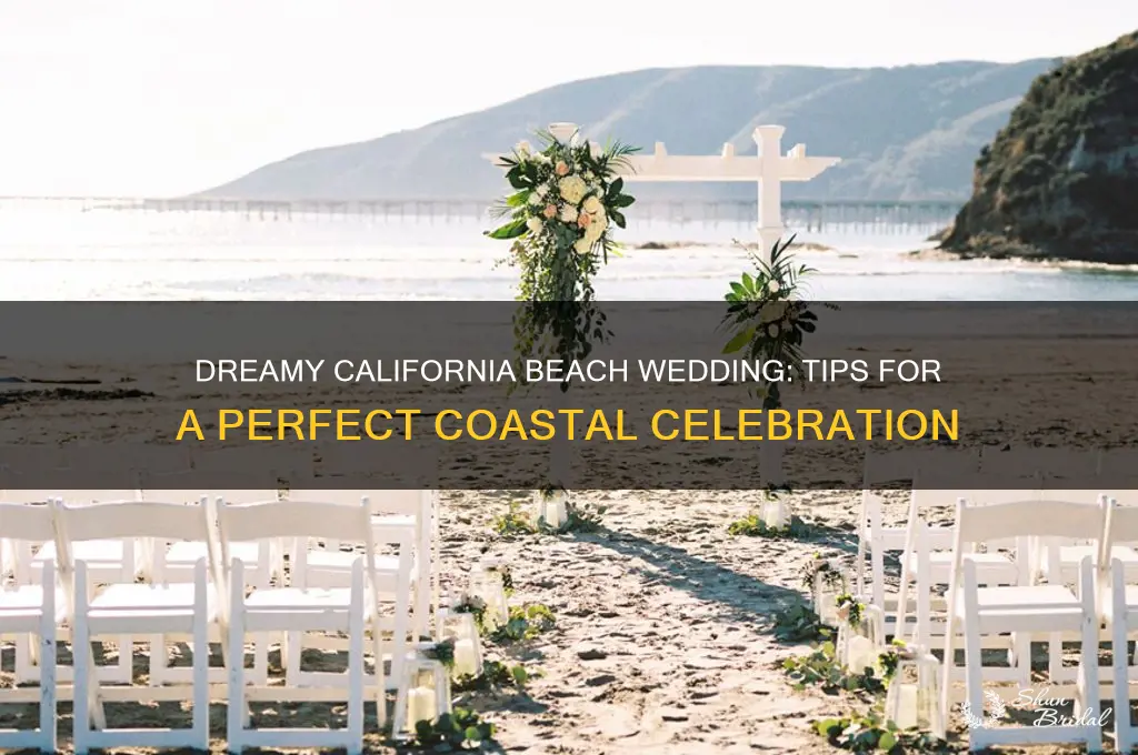 how to have a beach wedding in California