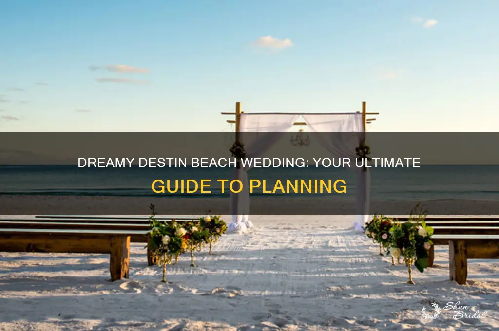how to have a beach wedding in destin Florida