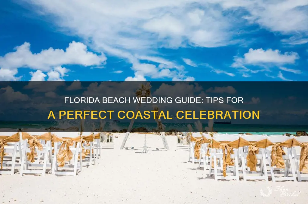 how to have a beach wedding in Florida