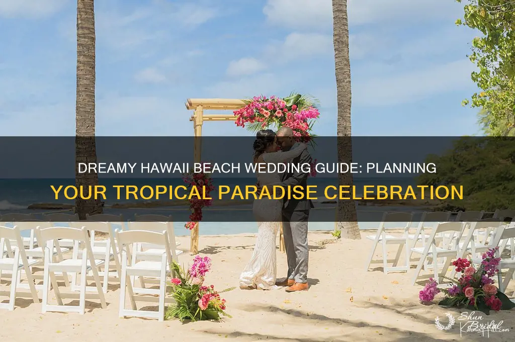 how to have a beach wedding in hawaii