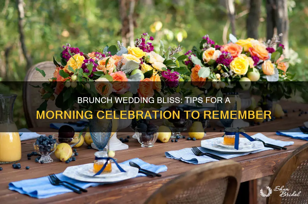 how to have a brunch wedding