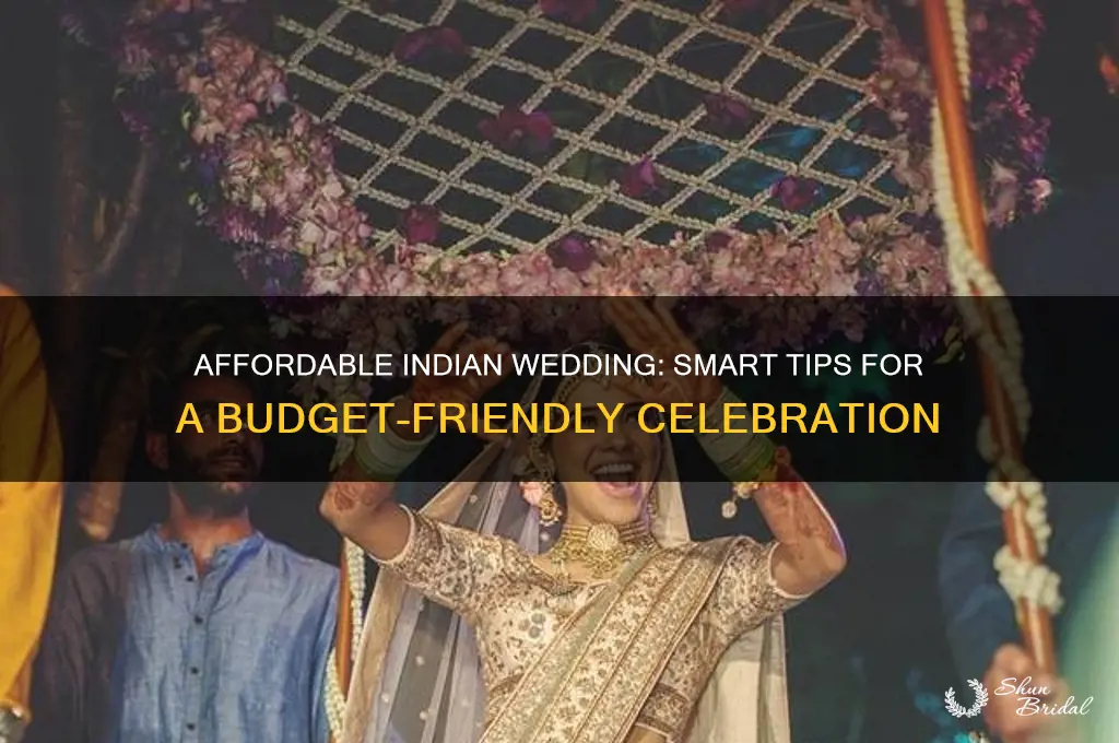 how to have a budget indian wedding