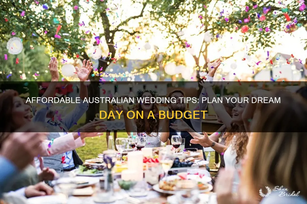 how to have a budget wedding australia