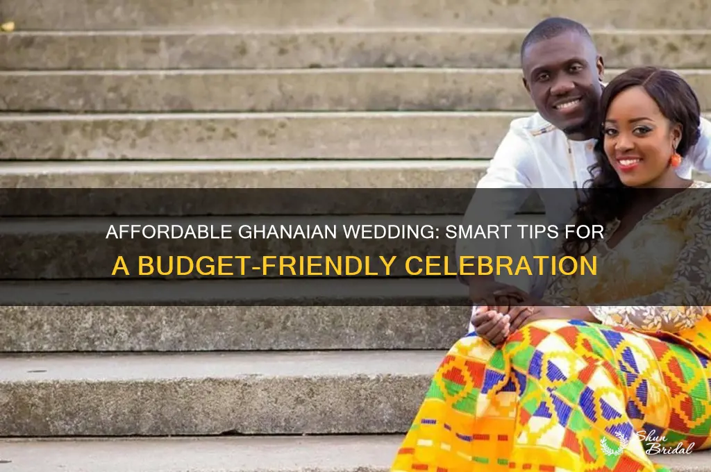 how to have a budget wedding in ghana