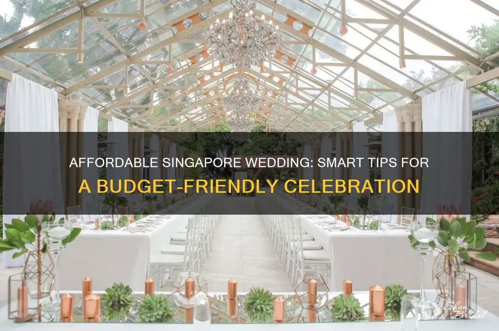 how to have a budget wedding singapore