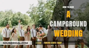 Campground Wedding Guide: Planning Your Rustic Outdoor Celebration