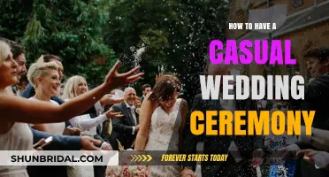 Simple Steps to Plan a Relaxed, Casual Wedding Ceremony