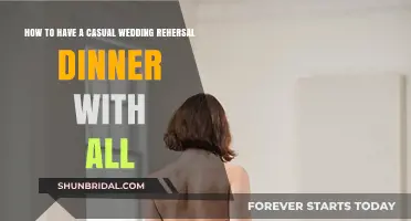 Effortless Wedding Rehearsal Dinner: Tips for a Casual Celebration with Everyone