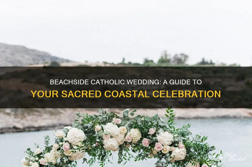 how to have a catholic wedding on the beach