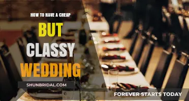 Elegant Budget Wedding: Affordable Tips for a Classy Celebration
