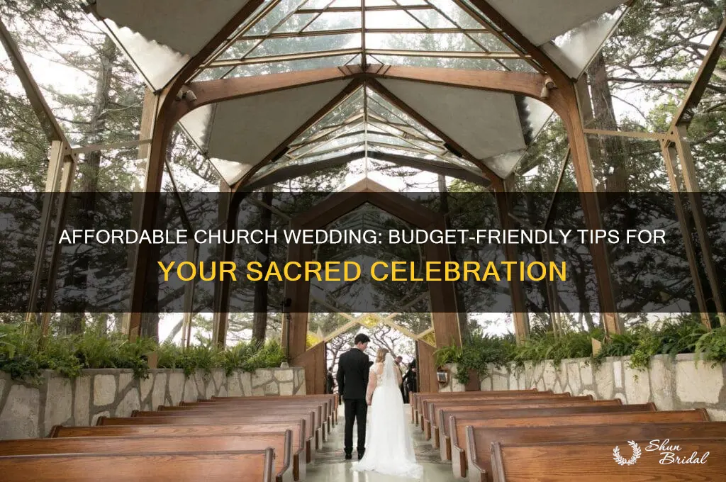 how to have a cheap church wedding