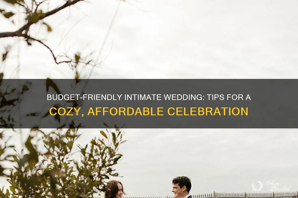 how to have a cheap intimate wedding