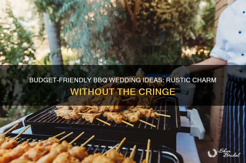 how to have a cheap not corny bbq wedding