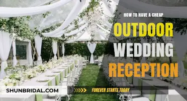 Outdoor Wedding Reception: Inexpensive, Intimate, and Magical
