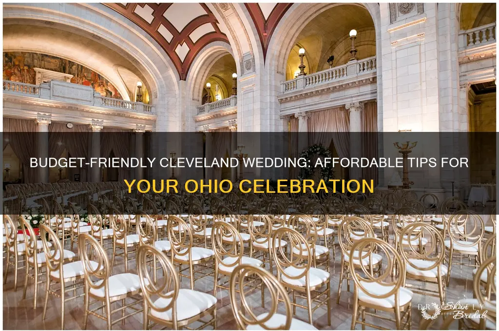 how to have a cheap wedding in cleveland ohio