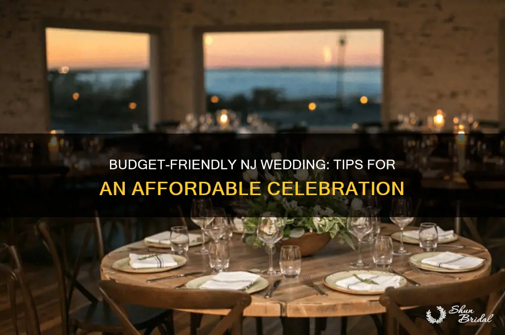 how to have a cheap wedding in nj