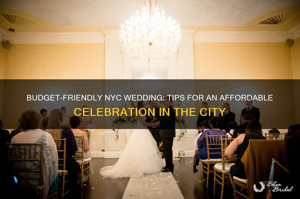 how to have a cheap wedding in ny