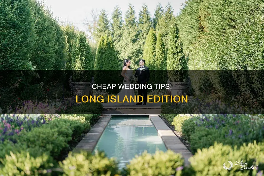 how to have a cheap wedding on long island