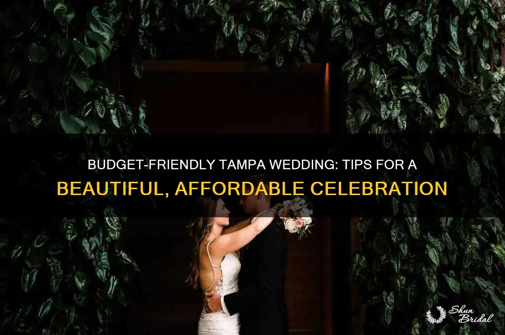 how to have a cheap wedding tampa