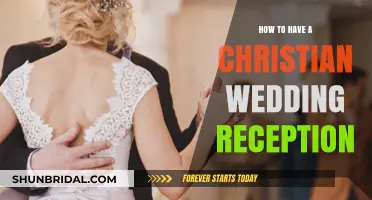 Planning a Christian Wedding Reception: A Guide