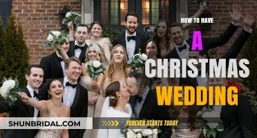 Festive Magic: Planning Your Dream Christmas Wedding Celebration