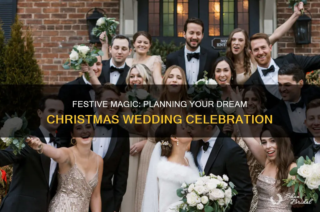 how to have a christmas wedding