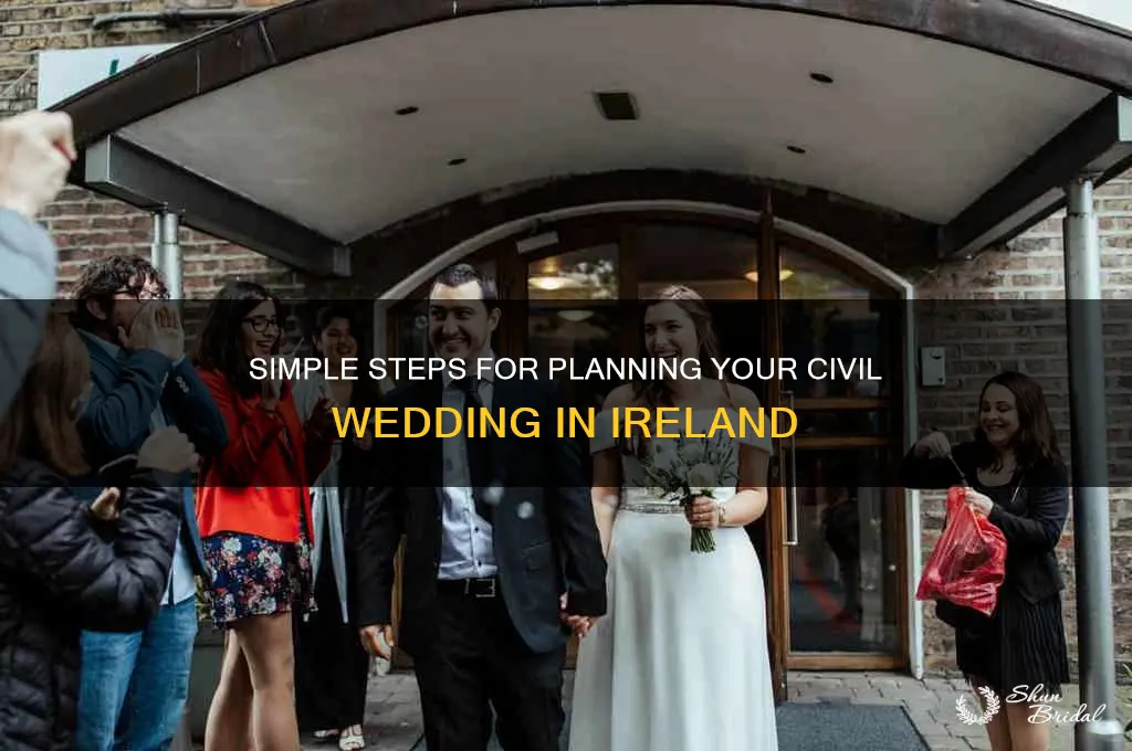 how to have a civil wedding in ireland