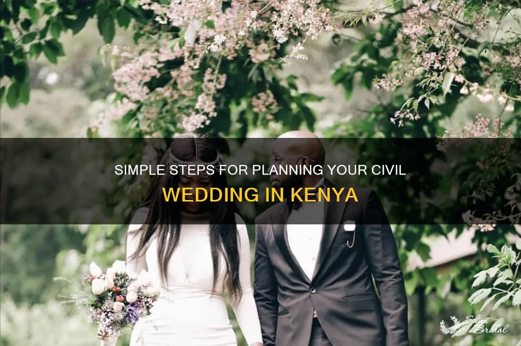 how to have a civil wedding in kenya