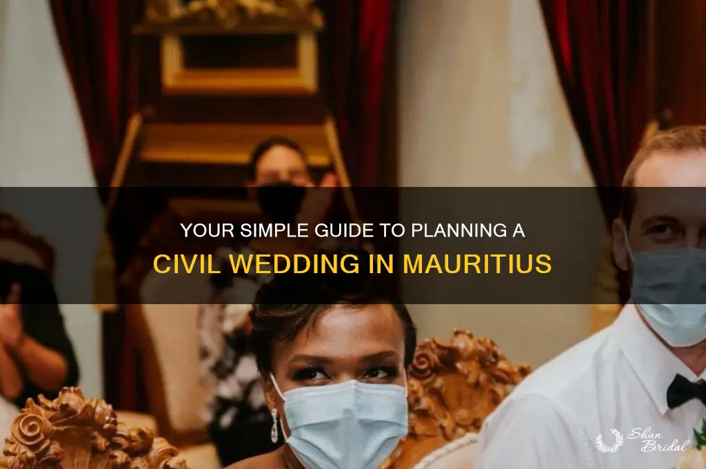 how to have a civil wedding in mauritius