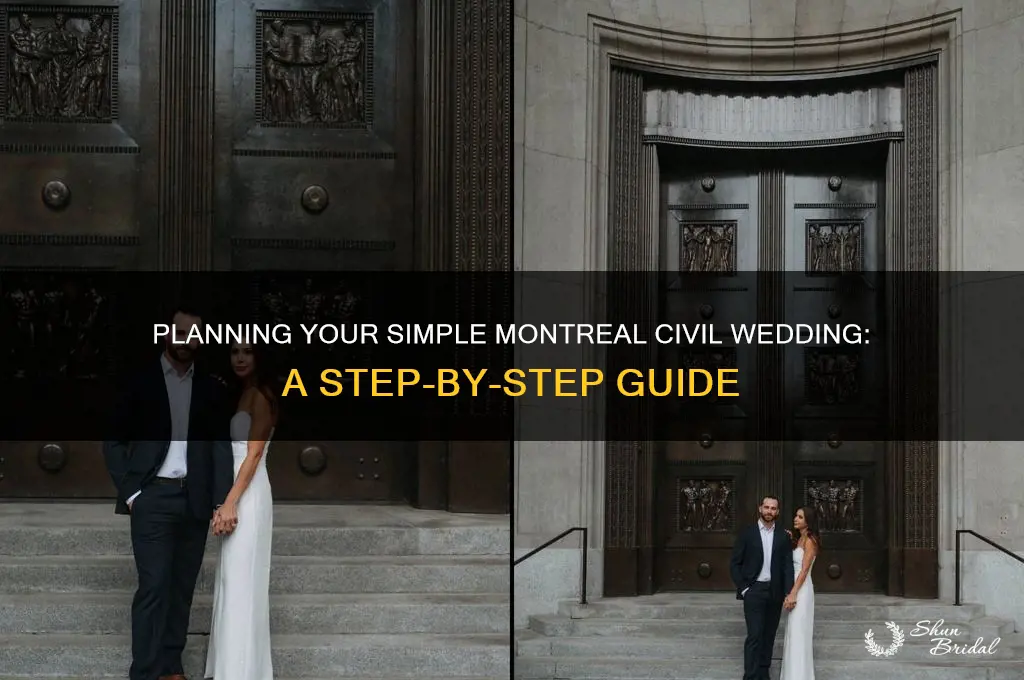 how to have a civil wedding in montreal