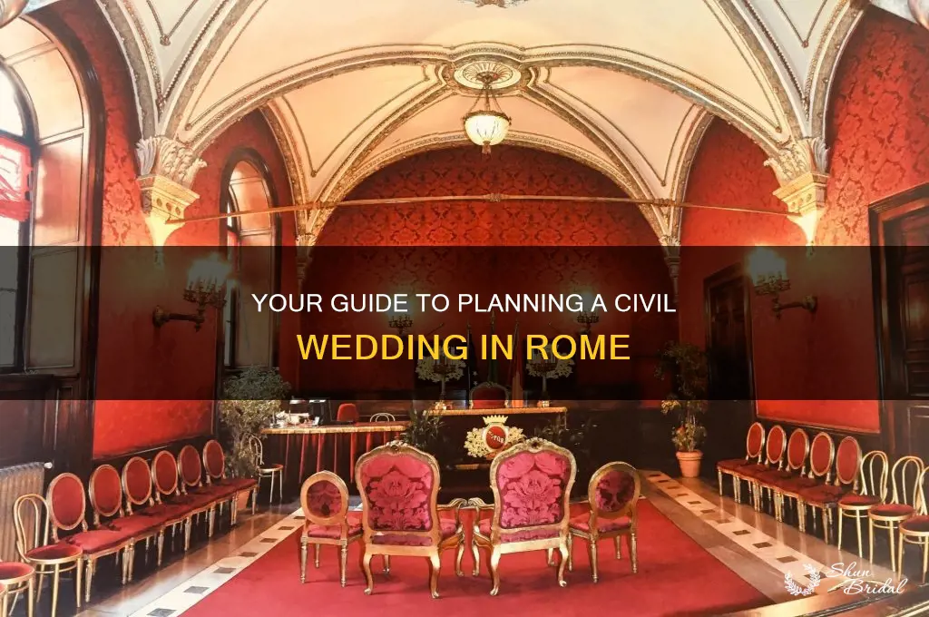 how to have a civil wedding in rome