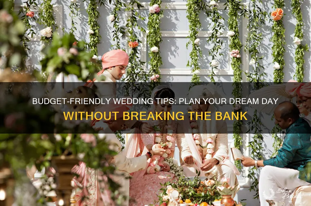 how to have a cost effective wedding