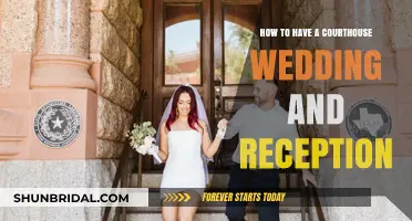Courthouse Wedding and Reception: A Simple Guide
