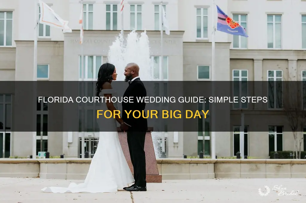 how to have a courthouse wedding in Florida