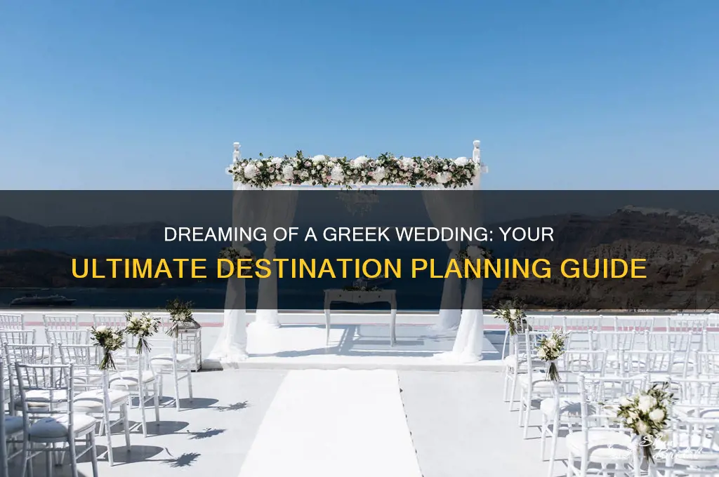 how to have a destination wedding in greece