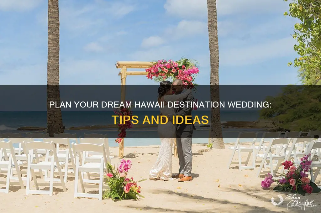 how to have a destination wedding in hawaii