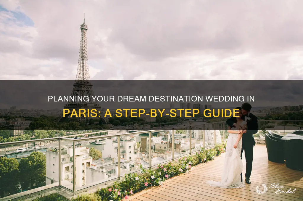 how to have a destination wedding in paris