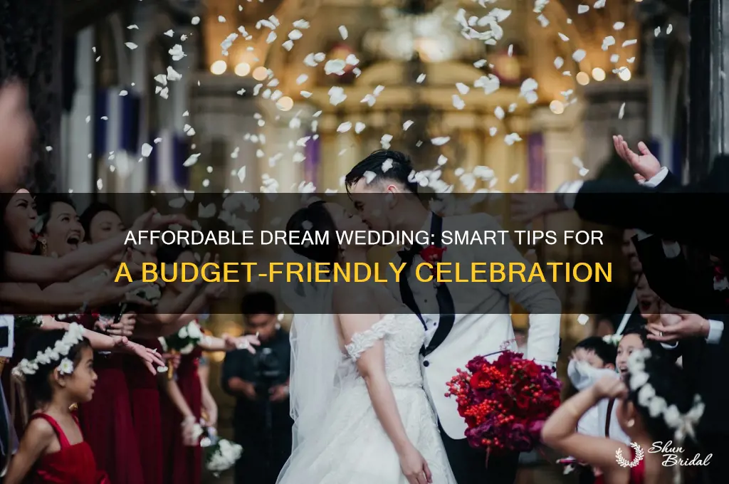 how to have a dream wedding on a budget
