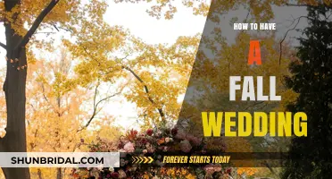 Autumn Elegance: Planning the Perfect Fall Wedding Celebration