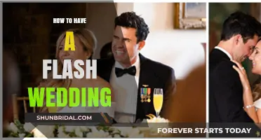 Quick & Chic: Your Guide to Planning a Flash Wedding
