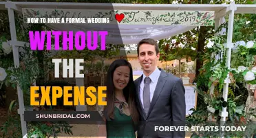 Elegant Formal Wedding on a Budget: Smart Tips for Affordable Luxury