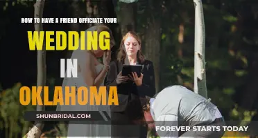 Oklahoma Wedding Guide: Having a Friend Officiate Your Big Day