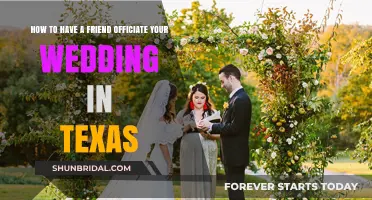 Texas Wedding Guide: Having a Friend Officiate Your Big Day