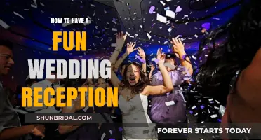 Make Your Wedding Reception Fun & Memorable