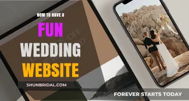 Creative Tips for Designing a Fun, Engaging Wedding Website